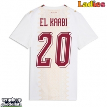 Morocco Ayoub El Kaabi #20 Replica Away Shirt Ladies World Cup 2026 Short Sleeve